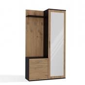 shumee Duo Garderoba DUO ANTRACIT ARTISAN