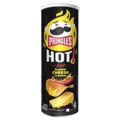 PRINGLES cips Hot Flamin Cheese, 160g