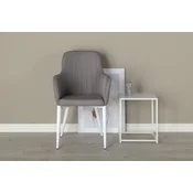 Venture Design Jedilni stol 2 kosa 61x58x92 cm siva