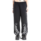 Ženske hlače (trenirke) AFFLICTION - STUNT DOUBLE - BLACK - AW28379-BK