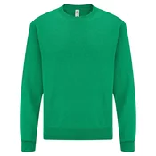 Green Mens Set-in Sweat Fruit of the Loom