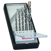 Bosch RobustLine 5 kos CYL-3: 5-8 mm, G Betonbohrerset 2607010526