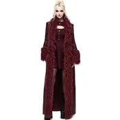 Ženski zimski plašč KILLSTAR - DARK HAVEN - rdeč - KSRA015371