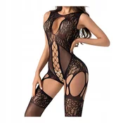 shumee Ženski erotični bodi z luknjo SEX outfit