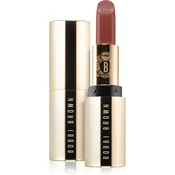 Bobbi Brown Luxe Lipstick razkošna šminka z vlažilnim učinkom odtenek Burnt Rose 3,8 g