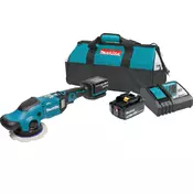 Akumulatorski ekscentrični polirnik 18V DPO600RTE (z baterijami) | MAKITA
