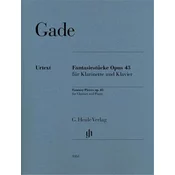 GADE:FANTASY PIECES OP.43 FOR CLARINET AND PIANO