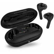 HYPERBASS True Wireless Sonic+ slušalke v ušesa z mikrofonom, Črna