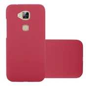 Cadorabo Primer Cadorabo, združljiv s Huawei v Frosty Red - Trdo zaščitni pokrov v zmrznjenem videzu proti praskam in udarcem, (20566569)