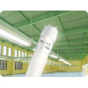 V-TAC LED cev T8 18W, 1850lm, 120cm, G13, CREE čip, NANO plastika Barva světla: Hladna bela