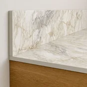 shumee Kopalniški pult iz HPL za omarico 120 cm 120,5 x 50 cm Breccia s 30 cm ploščo