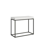 Ityhome Ityhome 90 x 77 konzolna miza bela, (20847966)