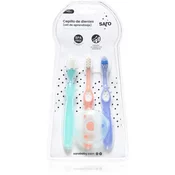 Saro Baby Toothbrushes zobne ščetke za otroke +6m 3 kos