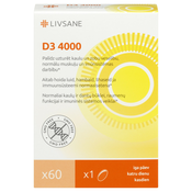 Livsane D3 4000, 60 kapsula