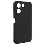 AVIZAR Ovitek za Redmi 13C iz mehkega silikona z ojačitvijo bloka kamere, Črna, (5000190249)