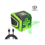 HUEPAR akumulatorski zeleni nivelacijski križni laser 5011G