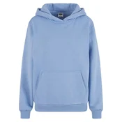 Womens hoodie Fluffy Hoody light blue