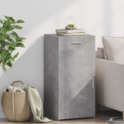 Komoda siva boja betona 45 x 42,5 x 93 cm od konstruiranog drva