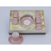 NB Set šolja, 6 komada, Roze