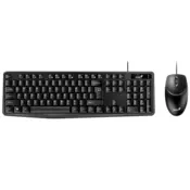 GENIUS Žicna tastatura i miš KM-170 US (Crna)
