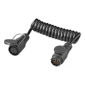 Northix 13-pinski spiralni kabel, 1,5 m, 13-žilni, PVC