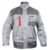 DEDRA Zaščitna bluza velikost M, siva, gramatura 190g/m2, 80% poliester 20% bombaž BH3BL-M Farba: Šedá, Veľkosť: S / 48