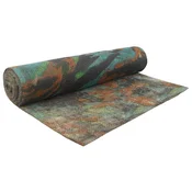 vidaXL Jutov zvitek Kamuflažna 100 x 5000 cm
