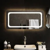 shumee vidaXL Kopalniško ogledalo z LED diodo, 80 x 40 cm