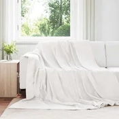 Pokrivaci za bacanje 6 pcs Bijelo 240 x 270 cm Runo