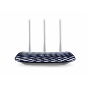 TP-LINK Wi-Fi Ruter AC750 Dual Band 300Mbps/433Mbps (2.4GHz/5GHz) 802.11ac, 1xWAN, 4xLAN, 3x ant (ARCHER C20)