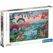 Clementoni - Puzzle The Peaceful 2000 - 2 000 kosov