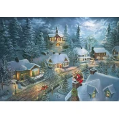 Schmidt - Puzzle Thomas Kinkade: Santa’s Silent Night - 1 000 dijelova