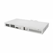 Mikrotik prekidac Giga 16-port rack 2xSFP+ 8x PoE CRS418-8P-8G-2S+RM