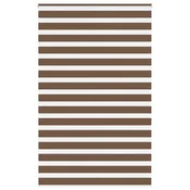 Zebra zavjesa Smeda 150x230 cm Širina tkanine 145,9 cm Poliester