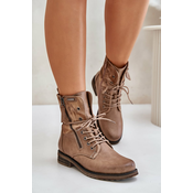 Womens ankle boots Workery dark beige Perfecto