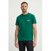 Pamucna majica Polo Ralph Lauren za muškarce, boja: zelena, s aplikacijom
