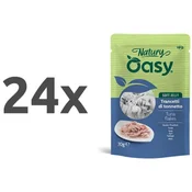 Oasy Cat Natury Adult fileji v želeju, vrečka - tuna - 70 g 24 x 70 g