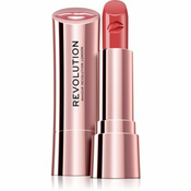Makeup Revolution Satin Kiss Ruž za usne Decadence Red, 3.5 g