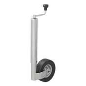 Northix Jockey kolo 60mm kovinsko platišče s pnevmatiko iz polne gume 220x65mm