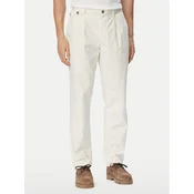 Tommy Hilfiger Hlače iz tkanine Harlem MW0MW43158 Svetlo bež Straight Fit