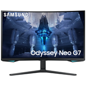 Monitor Samsung 81,3 cm (32,0) S32BG750NU 3840x2160 Gaming 165Hz VA 1ms 2xHDMI DisplayPort 2xUSB3.2 HAS  FreeSync Premium Pro G-Sync HDR10 Odyssey NEO G7 Quantum Mini-LED