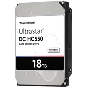 Western Digital WESTERN DIGITAL Ultrastar DC HC550 WUH721818AL5204 3.5in 18000GB 7200RPM 512MB SAS ULTRA 512E SE P3 (0F38353)