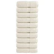 Premium rucnici za goste SOLUND 10 kom. krem boje 30x50 cm 600 g/m2