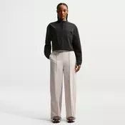 Nike 24.7 PerfectStretch Womens Dri-FIT High-Waisted Loose Tearaway Trousers - Brown - Polyester/12-/ Elastane