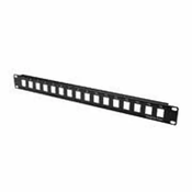 Patch panel modularni 19/1U sa 24 slota za UTP module UKP-B24-1U bez modula