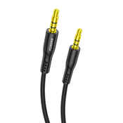Audio kabel AUX 3,5 mm priključak Foneng BM22 (crni)