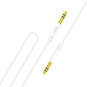 Audio kabel AUX 3,5 mm prikljucak Foneng BM23 (bijeli)