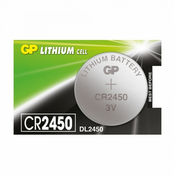GP gumb litijeva baterija CR2450 3V