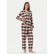 LAUREN RALPH LAUREN Pižama ILN92551F Kremna Relaxed Fit