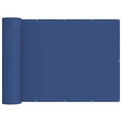 Vidaxl Zaslon za zasebnost na balkonu 180 x 800 cm Blago s PU prevleko